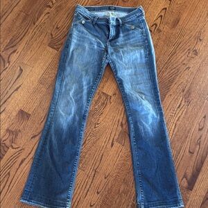 Citizens Of Humanity Blue Boot Cut Jeans